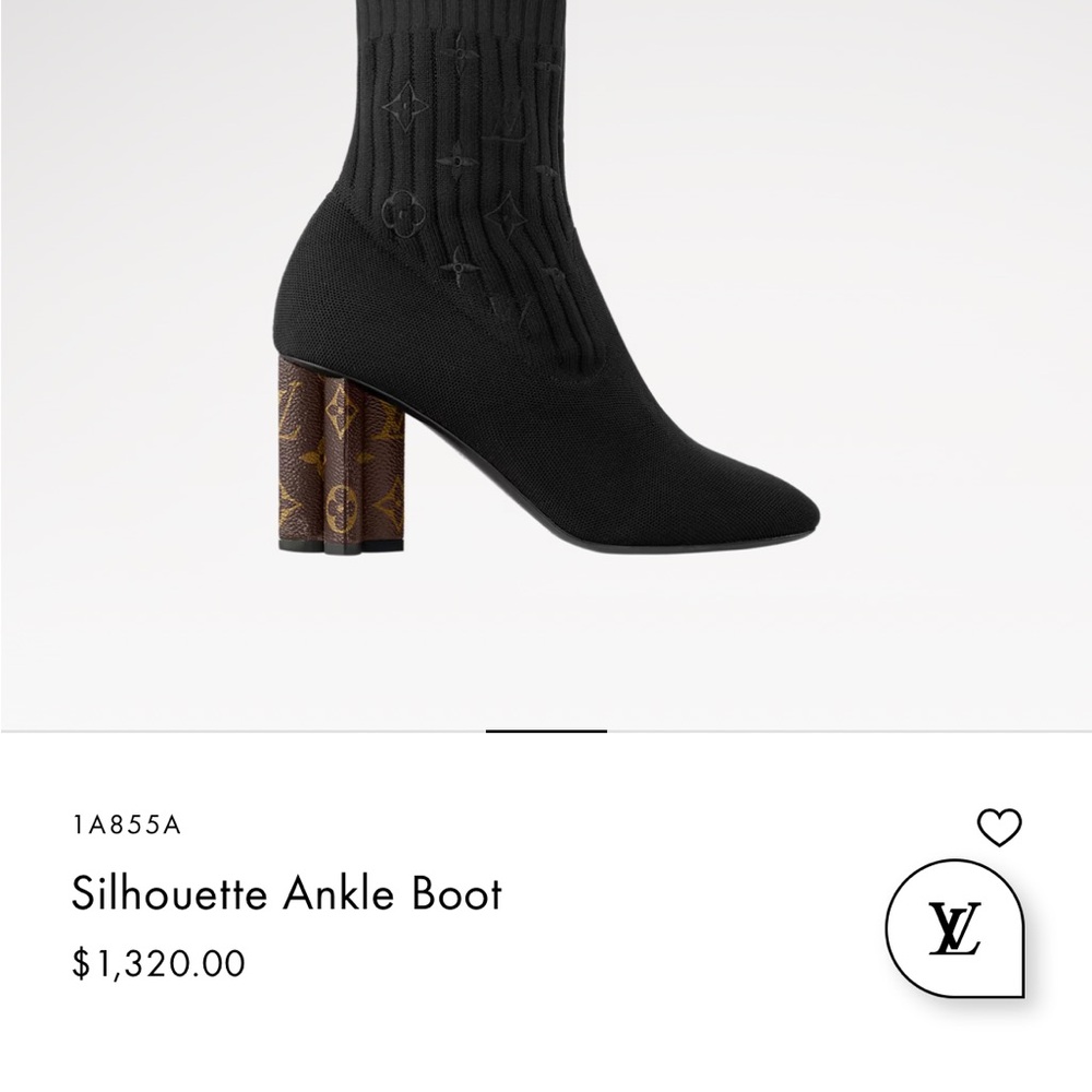 Louis Vuitton Silhouette Ankle Boots - Picture 6 of 7